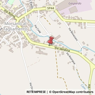 Mappa Via latisana 19, 33075 Morsano al Tagliamento, Pordenone (Friuli-Venezia Giulia)