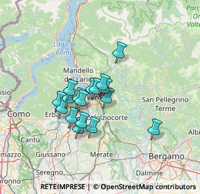 Mappa Corso Promessi Sposi, 23900 Lecco LC, Italia (9.74471)