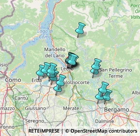 Mappa Corso Promessi Sposi, 23900 Lecco LC, Italia (9.334)