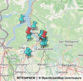 Mappa Corso Promessi Sposi, 23900 Lecco LC, Italia (7.83846)