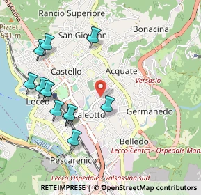 Mappa Corso Promessi Sposi, 23900 Lecco LC, Italia (1.06667)