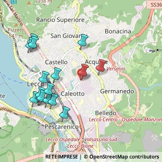 Mappa Corso Promessi Sposi, 23900 Lecco LC, Italia (1.09813)