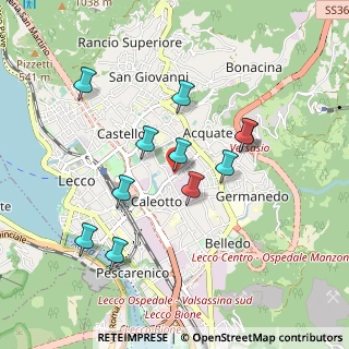 Mappa Via Privata Don Ferrante, 23900 Lecco LC, Italia (0.82818)