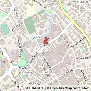 Mappa Corso Promessi Sposi, 19, 23900 Galbiate, Lecco (Lombardia)