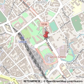 Mappa Via Lorenzo Balicco, 11, 23900 Lecco, Lecco (Lombardia)