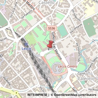 Mappa Via Lorenzo Balicco, 61, 23900 Lecco, Lecco (Lombardia)