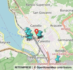 Mappa Via Lorenzo Balicco, 23900 Lecco LC, Italia (0.53727)