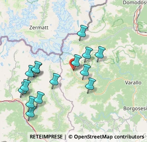 Mappa Via Centro, 13021 Alagna Valsesia VC, Italia (15.71667)