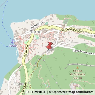 Mappa Via per montepiatto, 22020 Torno, Como (Lombardia)