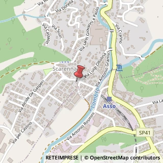 Mappa Via Pietro Valsecchi, 3, 22033 Asso, Como (Lombardia)