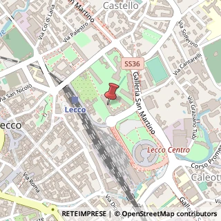 Mappa Via Lorenzo Balicco, 71, 23900 Lecco, Lecco (Lombardia)