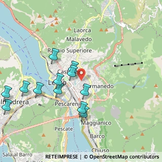 Mappa Via Don Ferrante, 23900 Lecco LC, Italia (2.115)