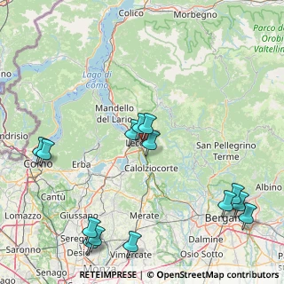 Mappa Via Don Ferrante, 23900 Lecco LC, Italia (20.78571)