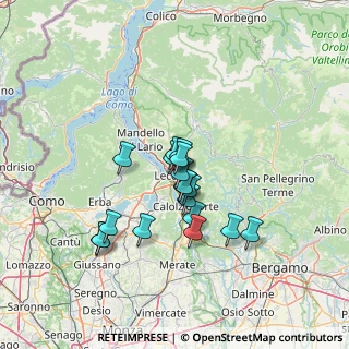 Mappa Via Don Ferrante, 23900 Lecco LC, Italia (10.42778)