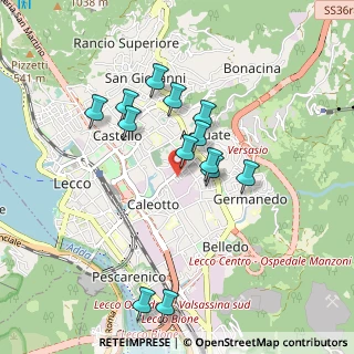 Mappa Via Don Ferrante, 23900 Lecco LC, Italia (0.82231)