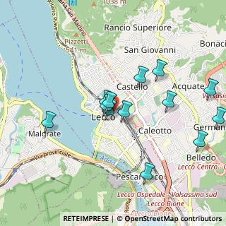Mappa Via Alessandro Volta, 23900 Lecco LC, Italia (0.91692)