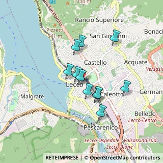 Mappa Via Alessandro Volta, 23900 Lecco LC, Italia (0.63833)