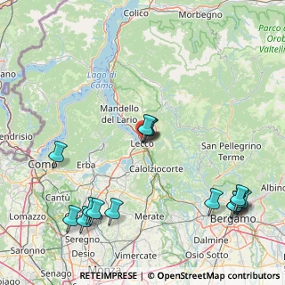 Mappa Via Alessandro Volta, 23900 Lecco LC, Italia (20.81667)