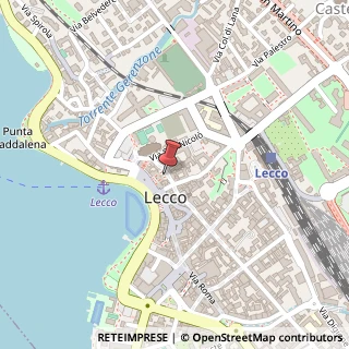 Mappa Via Don Antonio Mascari,  21, 23900 Lecco, Lecco (Lombardia)