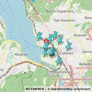 Mappa Piazza Santa Marta, 23900 Lecco LC, Italia (0.55727)