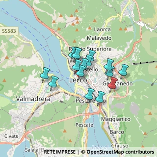 Mappa Piazza Santa Marta, 23900 Lecco LC, Italia (1.19438)