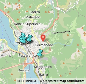 Mappa Via dei Riccioli, 23900 Lecco LC, Italia (1.72273)