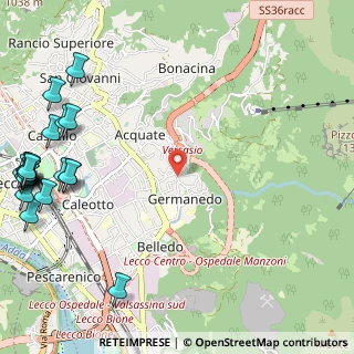Mappa Via dei Riccioli, 23900 Lecco LC, Italia (1.7205)