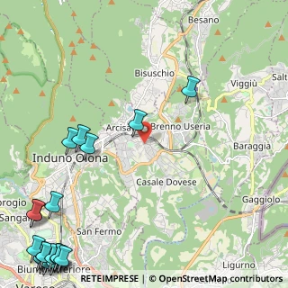 Mappa 21051 Arcisate VA, Italia (3.8765)