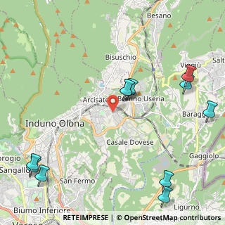 Mappa 21051 Arcisate VA, Italia (2.78545)