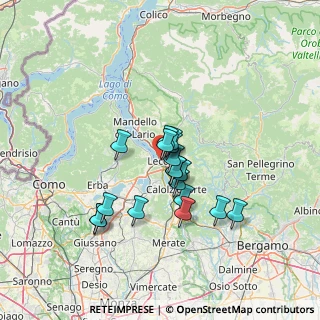 Mappa Piazza Mario Cermenati, 23900 Lecco LC, Italia (10.48444)