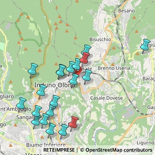 Mappa Via Campi Maggiori, 21056 Induno Olona VA, Italia (2.217)