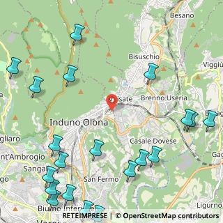 Mappa Via Campi Maggiori, 21056 Induno Olona VA, Italia (3.235)