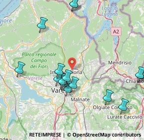 Mappa Via Campi Maggiori, 21056 Induno Olona VA, Italia (8.858)