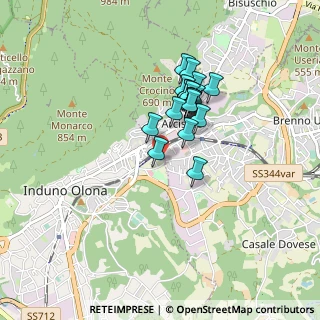 Mappa Via Campi Maggiori, 21056 Induno Olona VA, Italia (0.6485)