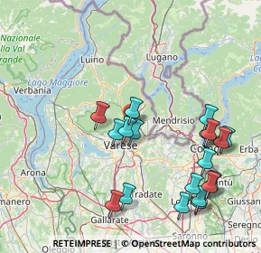 Mappa Via Campi Maggiori, 21056 Induno Olona VA, Italia (17.664)