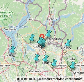 Mappa Via Campi Maggiori, 21056 Induno Olona VA, Italia (13.61917)