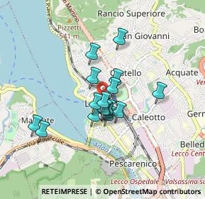 Mappa Via Giuseppe Bovara, 23900 Lecco LC, Italia (0.605)