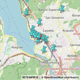 Mappa Vicolo Aronne e Luigia Cima, 23900 Lecco LC, Italia (0.62571)