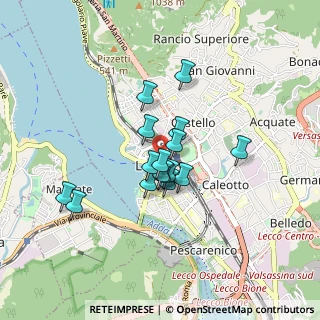 Mappa Vicolo Aronne e Luigia Cima, 23900 Lecco LC, Italia (0.605)