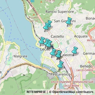 Mappa Vicolo Aronne e Luigia Cima, 23900 Lecco LC, Italia (0.6425)