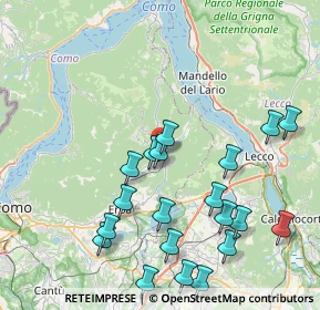 Mappa Via Pietro Valsecchi, 22033 Asso CO, Italia (9.0515)