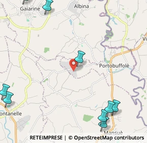 Mappa Via Bastie, 31040 Portobuffolè TV, Italia (3.40182)