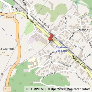 Mappa Via Laghetto Saregno, 2, 21034 Cocquio-trevisago VA, Italia, 21034 Re, Verbano-Cusio-Ossola (Piemonte)