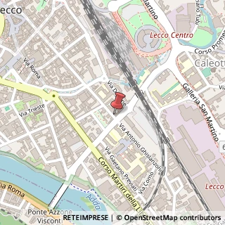 Mappa Via Antonio Ghislanzoni, 25, 23900 Lecco, Lecco (Lombardia)