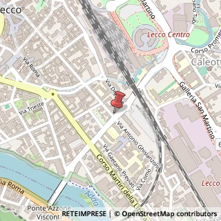 Mappa Via Antonio Ghislanzoni, 27, 23900 Lecco, Lecco (Lombardia)