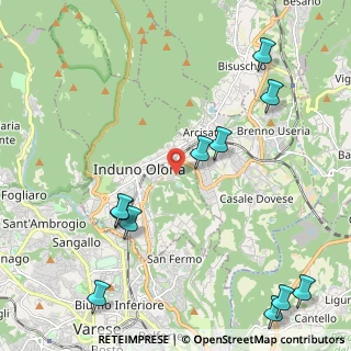 Mappa Via Olimpiade, 21056 Induno Olona VA, Italia (2.75545)