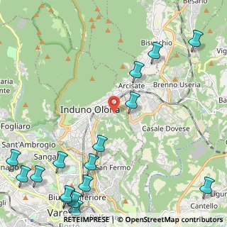 Mappa Via Olimpiade, 21056 Induno Olona VA, Italia (3.31313)