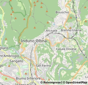 Mappa Via Olimpiade, 21056 Induno Olona VA, Italia (3.22684)