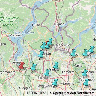 Mappa Via Olimpiade, 21056 Induno Olona VA, Italia (20.09714)