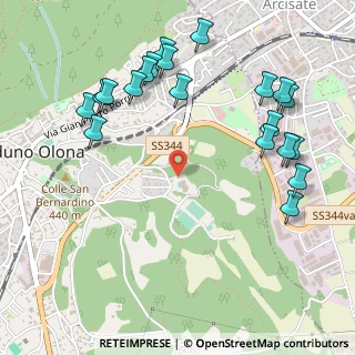 Mappa Via Olimpiade, 21056 Induno Olona VA, Italia (0.6155)